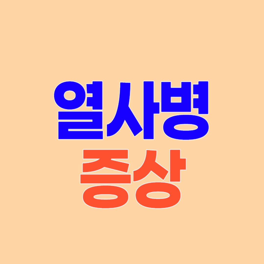 열사병 증상