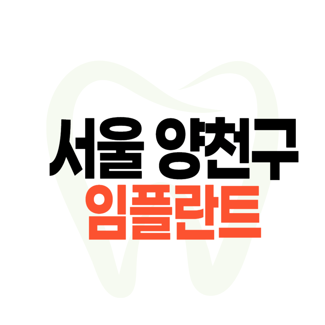 서울 양천구 임플란트 가격